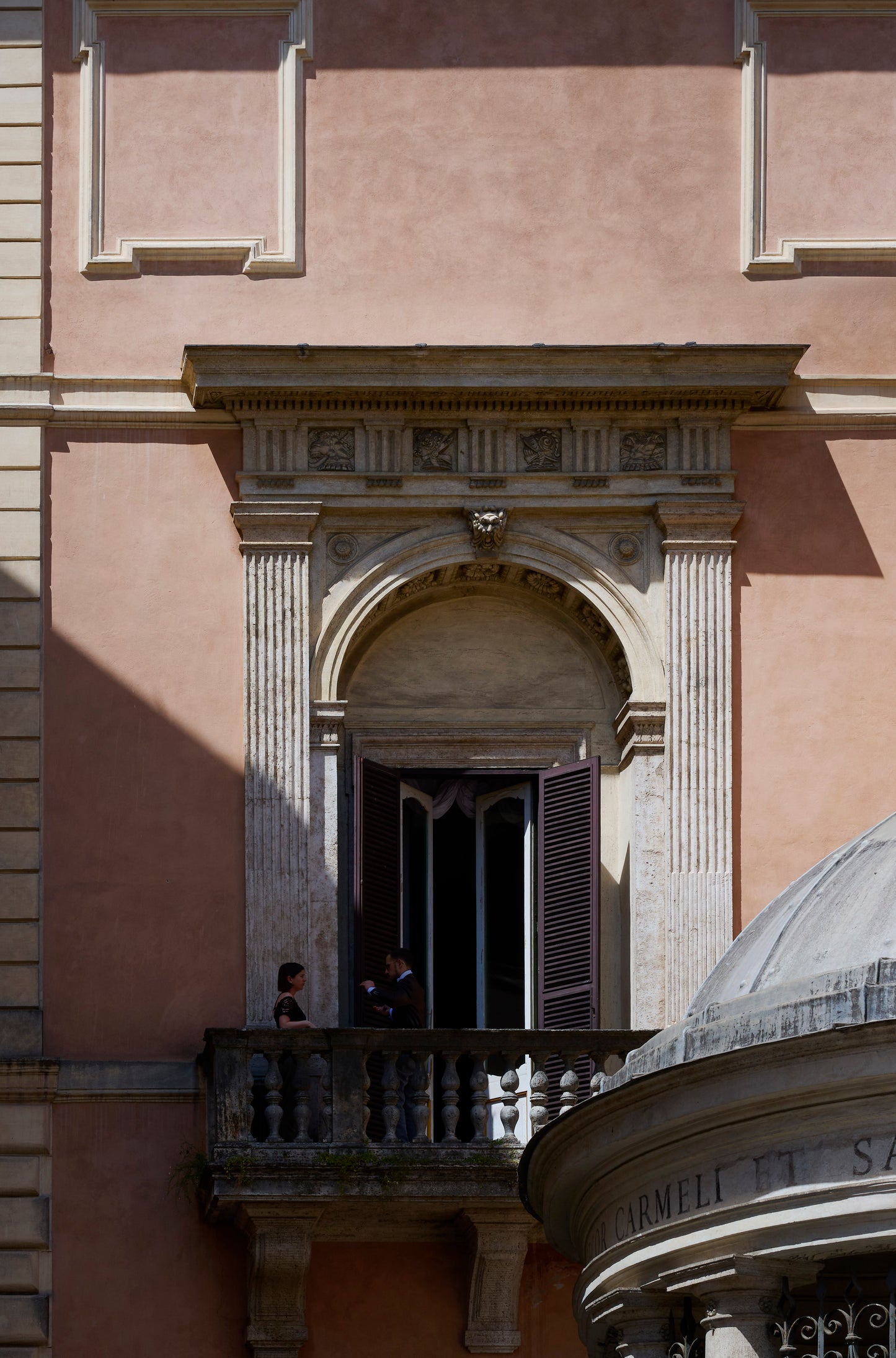 Conversazione, Roma, Italia